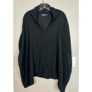 Mizuiro-Ind cotton gauze oversized top size L